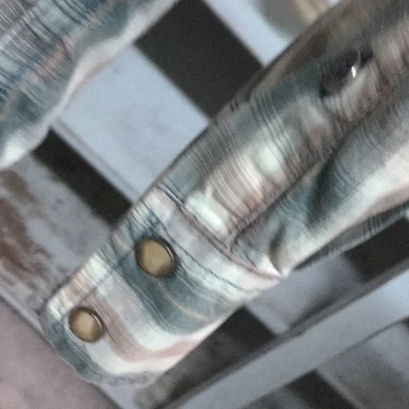 Men’s cinch plaid rodeo cutting horse shirt western cowboy ranch riding - Picture 7 of 7